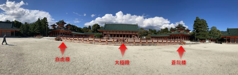 平安神宮の全景