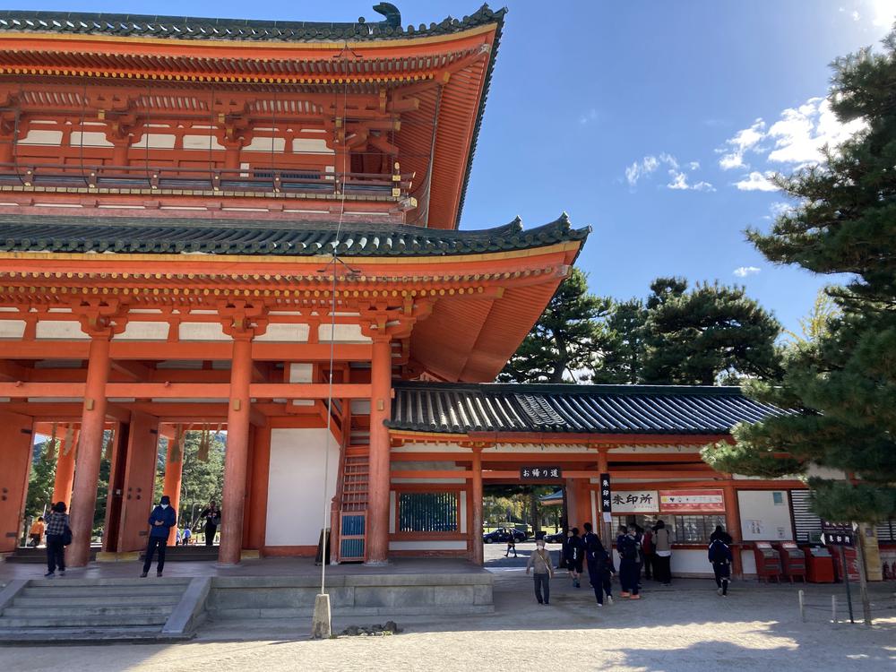 平安神宮の朱印所